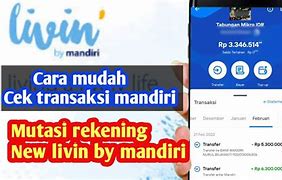 Cara Wd Slot Ke Rekening Mandiri Livin Mandiri